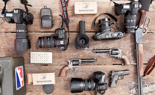 45-9mm-5-56mm:  Guns &amp; Ammo by sgoralnick on Flickr.