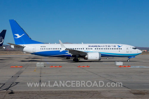 One of the many idle 737-8 MAX at VCV