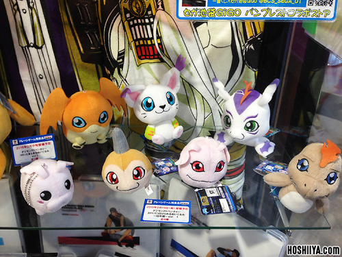 New Digimon Adventure plush are coming to UFO CATCHER (crane games) later this month! The small masc