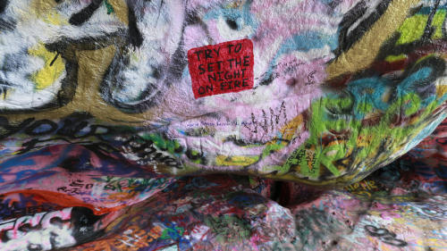 Sorry, the ‘Jim Morrison’ cave is closedHandling the graffiti at Corral Canyon Cave in Malibu used t