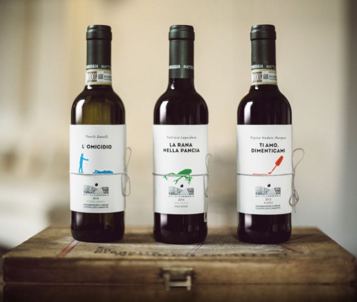 itscolossal: Printed Short Stories That Double as Wine Bottle Labels