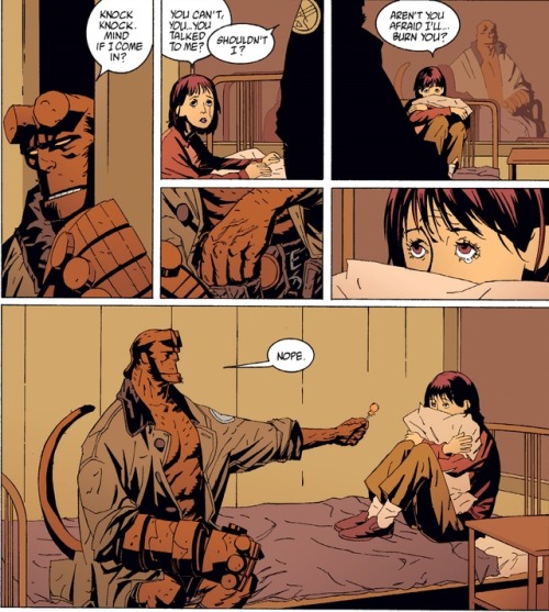 comicweek:Hellboy is a Good FriendB.P.R.D. “Hollow Earth”Story by Mike Mignola, Christopher Golden &