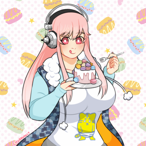 churaghost:A Sonico pic I did for Sonico’s birthday on twitter c: 