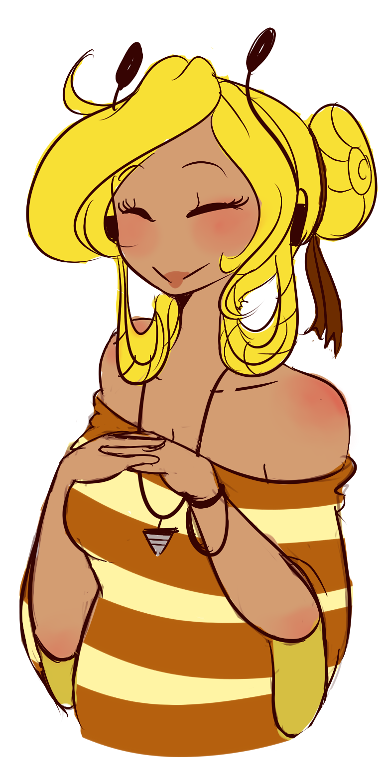 pokehumanz-blog: Sloppy doodle of Genderbent Julius. Her name is Julia
