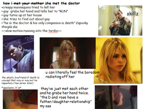bad-wolf-reborn:  I kept refering to the Doctor as “The D” and I’ve just realised how bad that sounds. 