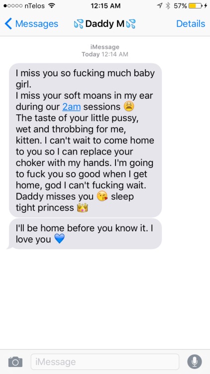 AU: receiving this text from Michael in the middle of the night