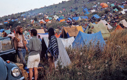 the60sbazaar:  Campers at Woodstock 
