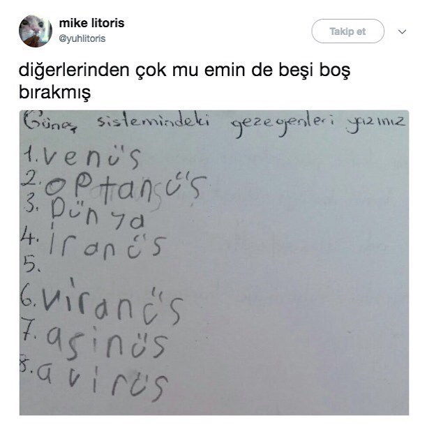 Güneş sistemindeki...