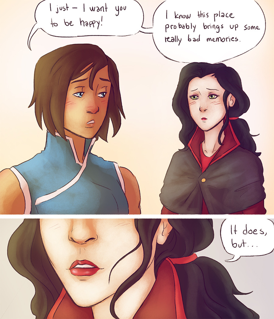 thunderling:  I read fics where Korra and Asami had moved out of the Sato manison