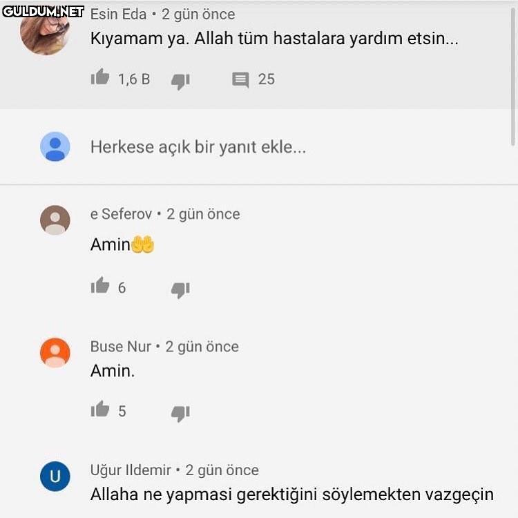 bugüne kadar gördüğünüz...