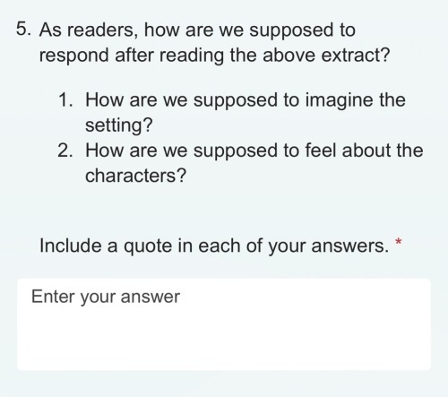 ITS PART OF MY ENGLISH HOMEWORK