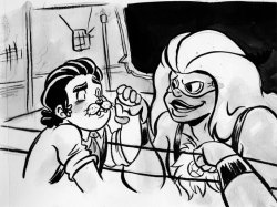 mollyarts:  Super-rough Steven Universe screencap