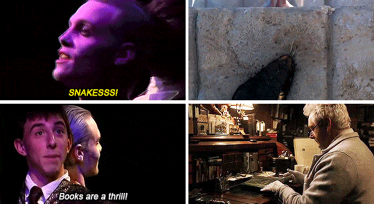 professor-quirrell:A Very Potter Musical (2009) || Good Omens (2019)