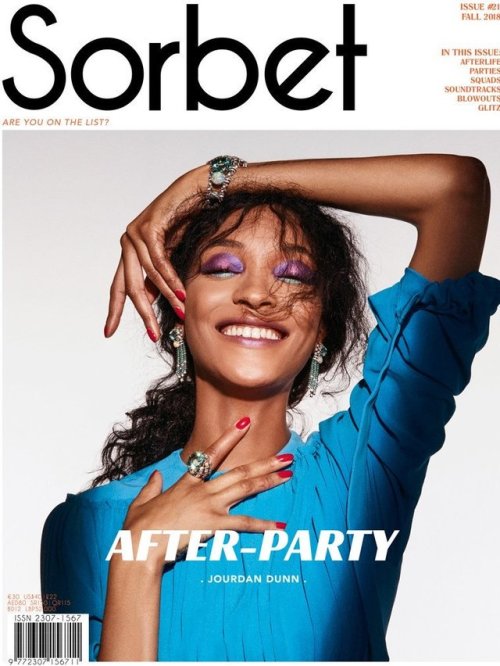 Jourdan Dunn for Sorbet Magazine Fall 2018