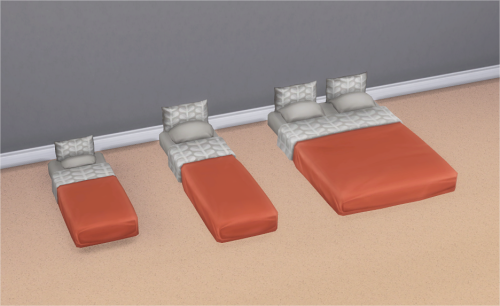 Serene and Beauty BedsHere are another separated beds from Dream Home Decorator + add-on for toddler