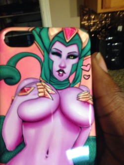 the-pump-king:  My phone case commission