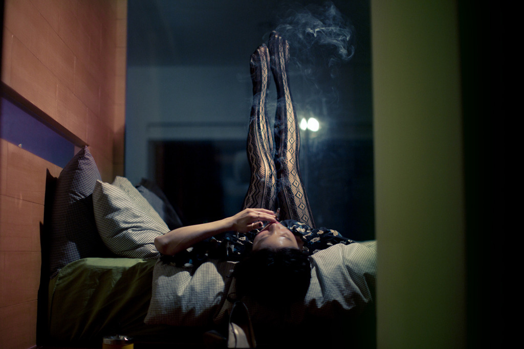 nevver:  Still smoking, Peter Lee