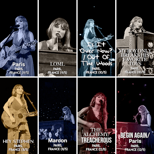 Surprise Songs On The European Leg Of The Eras Tour (x)