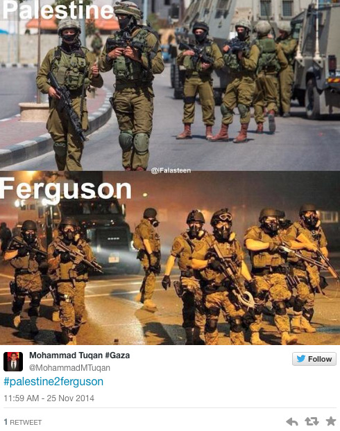 micdotcom:  Read the messages Palestinians are sending to Ferguson via #palestine2ferguson 