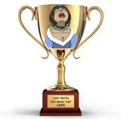 exequalistmako:  Before news from Nick Upfront (hopefully) revives the fandom, I’d just like to take a moment to hand out this lovely trophy to all of the people who’ve stuck with the LoK fandom (throughout the uncertainty,  the insanity, and the