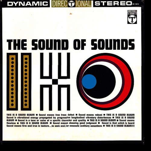 THIS IS A SOUND ALBUMCool early 60s vinyl cover for a stereo demonstration record. I don’t own this 