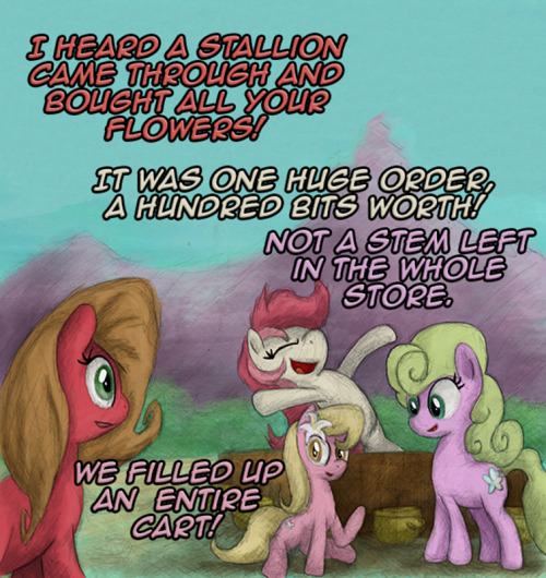 Porn askpun:  Roseluck, Daisy and Lilly run one photos