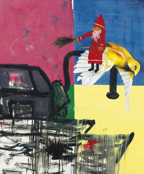 mauveflwrs:Martin Kippenberger - Ohne Titel aus der Serie Krieg Böse (Untitled from the Series 