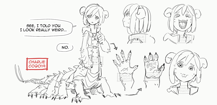 chachacharlieco:  Monster Kairi!