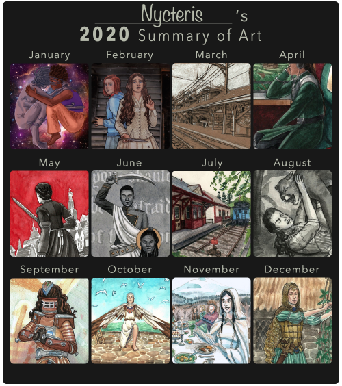 Nycteris Art best of 2020! Jan/Feb/Mar/Apr/May/Jun/Jul/Aug/Sep/Oct/Nov/Dec[Best of 2019]/[Best of 20