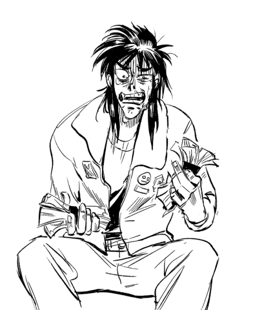 l1ng: an akagi and kaiji also for twit meme