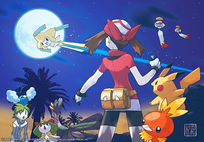 hirosesyasuho: i edit some official artwork from pokemon yeah (i found them on bulbapedia)
