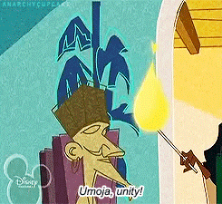 sirewordplayj:  my-lifeless-touch:  mikekingvividkonception:  anarchycupcake:  25 Days of Disney &amp; ABC Holidays:  Day 4: The Proud Family - Seven Days Of Kwanzaa (2001)   Watching this episode now that I know about the world and it’s corruption