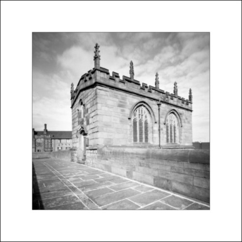 Chantry Chapel by oldeyes47 Zero Image 4x5 pinhole camera, Ilford FP4. 4 seconds at f176, developed 