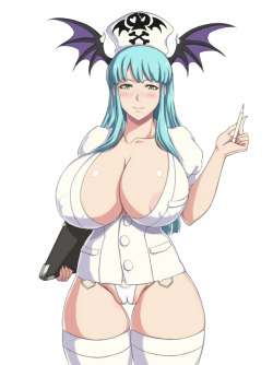 zetxsuna:   Morrigan Happy HALLOWEEN!! ————————-Follow