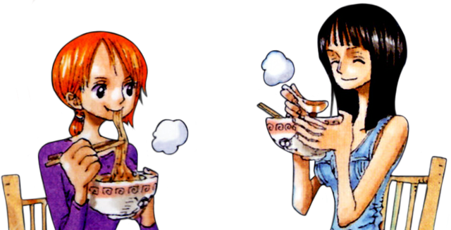 Nami And Robin From Chapter 287 Color Spread 