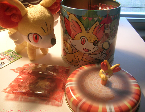 Collectible Fennekin Cookie Tin I&rsquo;m not sure when I&rsquo;ll eat the