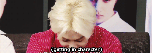 gongyoop-deactivated20170703:exo’s dad flirting  acting out a scene to exo’s mom