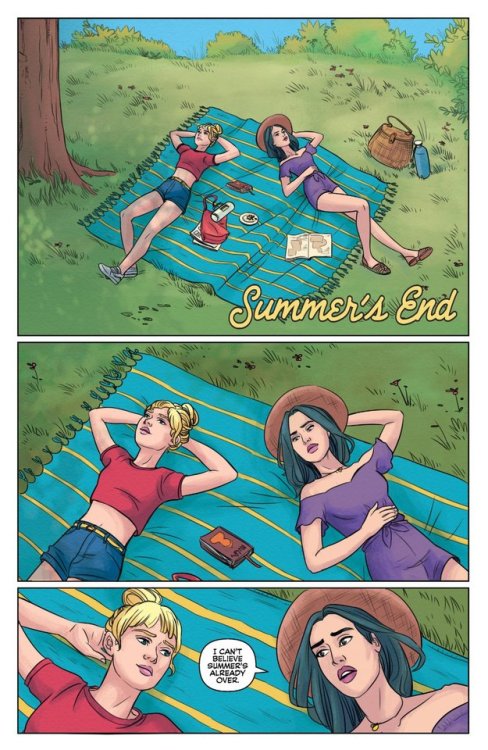 Betty and Veronica go where they’ve never gone before—their senior year of high school!