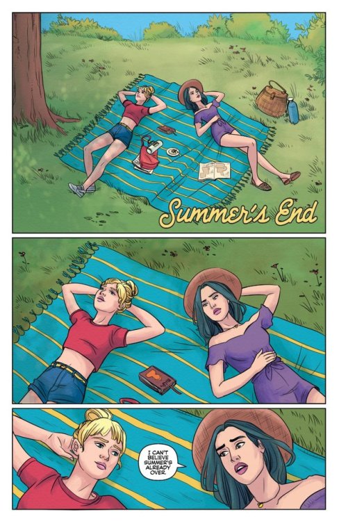 Betty and Veronica go where they’ve never gone before—their senior year of high school!