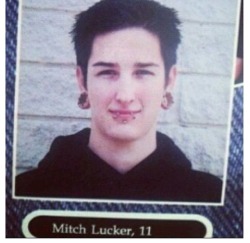 tonyperrysturtlearmy:  Mitch in 11th grade  O.o i never saw this photo before