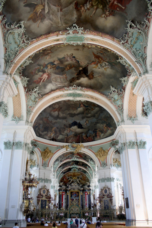 sainted-places:Collegiate church (St. Gallus and Otmar) St. Gallen, Switzerland. (August 2018)