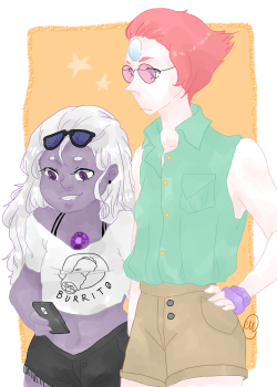 meyawhat:  Pearl and Amethyst :vhope you