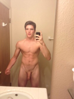 nakedguyselfies:  Take a break from jerking