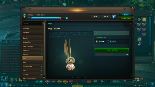 sinclair-wildstar: foxnevare: badaxefamily: hehehehehe O..M…G… Lopp disguise need! tho