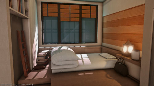 A Muji style house. I wanted to emphasize a lot of open concept pieces by making a see-through parti