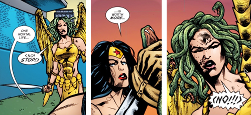 bookishandi:  jennyquantums:  themyskira:  Wonder Woman vol. 2 #210  #this is THE most important moment in comics to me #this is THE defining moment of diana #not only of wonder woman #but of d i a n a #there is NO hesitation #there is no mourning #there