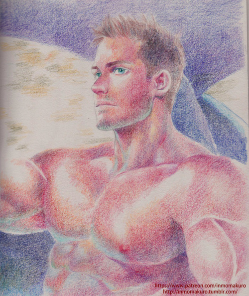 inmomakuro: Colorpencil practicereference here ———————&mda