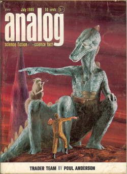 Analog magazine cover by John Schoenherr,