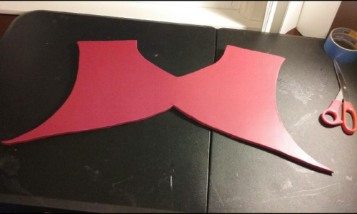 Another 5 Or So Hours On Lady Sif Tonight. Making Ok Progress. Got Some Of The Vinyl Pieces Attached