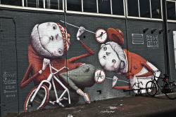 just-art:  Mural In Amsterdam by ZED1